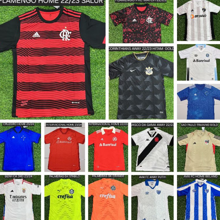 KODE D7R4 OBRAL JERSEY KLUB AMERIKA LATIN GRADE ORI IMPORT