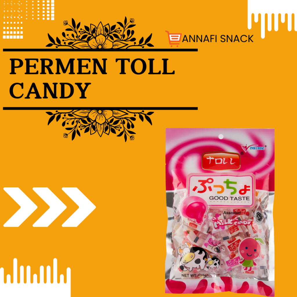 

PERMEN TOLL CANDY // MILK CANDY