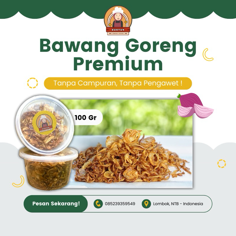 

BAWANG GORENG LOMBOK ( Grade S )