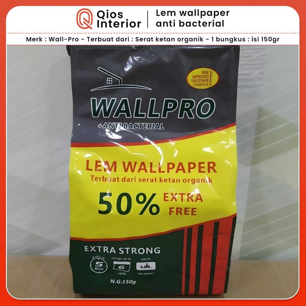 LEM WALLPAPER WALLPRO / LEM WALLPAPER DINDING WALLPRO 150 GRAM