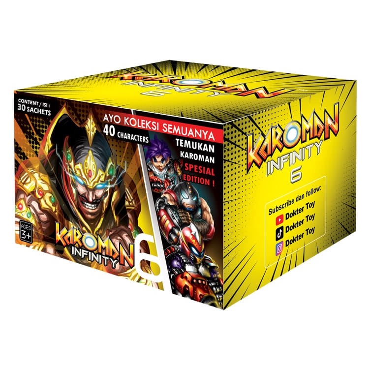 Free Shipment  KAROMAN 6 5 MOBILE LEGENDS CRAZY BIRD MAINAN STIKER KARAKTER TEMPEL TIMBUL 1 PAK ISI 