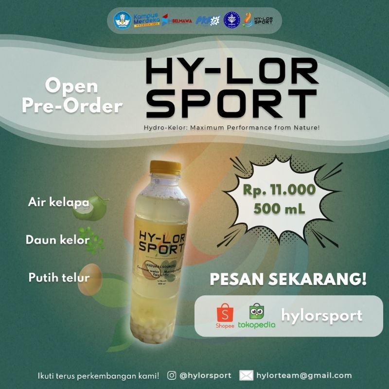 

Hy-Lor Sport Minuman Hidrasi Berbasis Air Kelapa, Daun Kelor, dan Protein