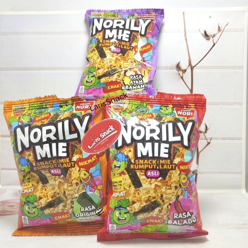 

Norily Mie Snack Mie Rumput Laut All Varian (Isi 10 Pcs)