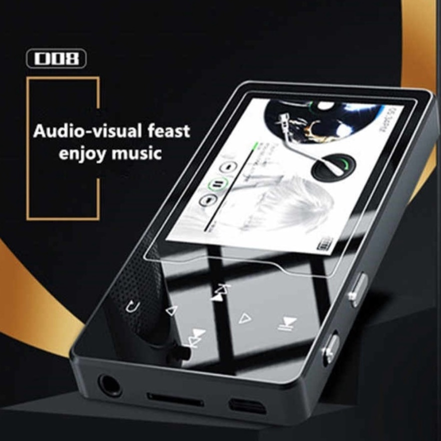 RUIZU D8 FULL METAL 8GB MP3 MP4 Player 18P SPEAKER DAP X2 ORIGINAL i X8H9