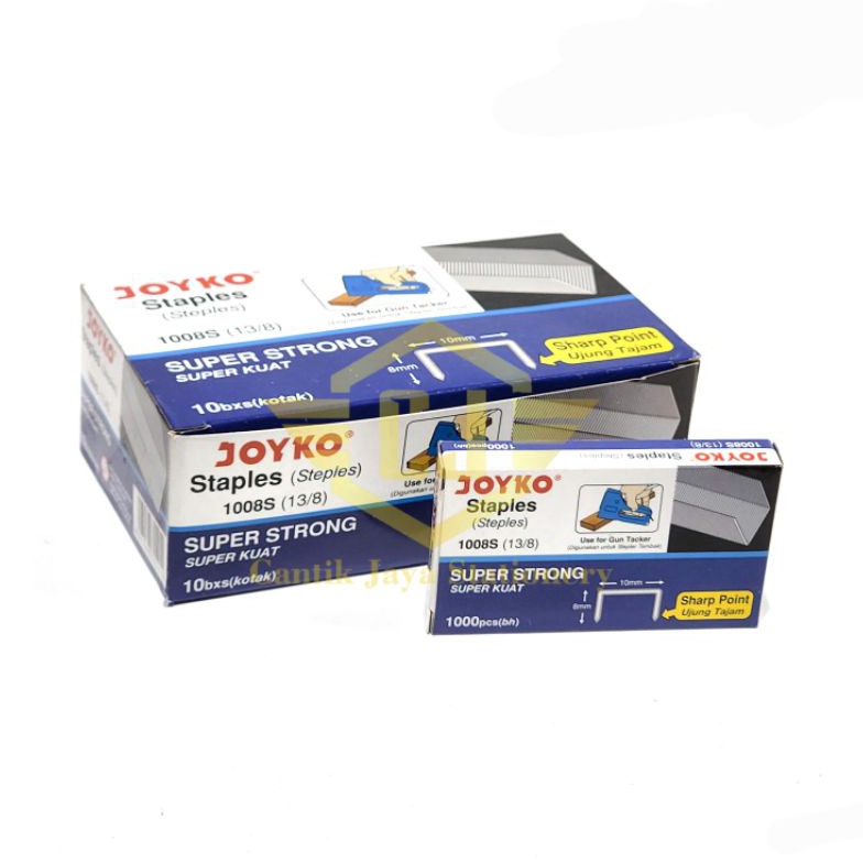 

1 BOX Isi Staples Stapler Gun Tacker Refill Joyko 18S 138 n J5P5