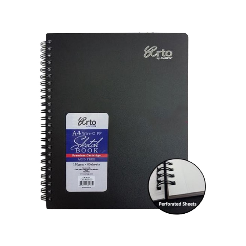 

Arto A4 Wire Bound Hard Back Sketchbook o I7K3