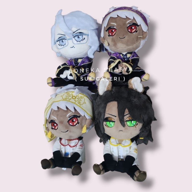 [ Twisted Wonderland ] Azul Ashengrotto, Kalim Al-asim, Leona Kingscholar Ichiban Kuji Plush