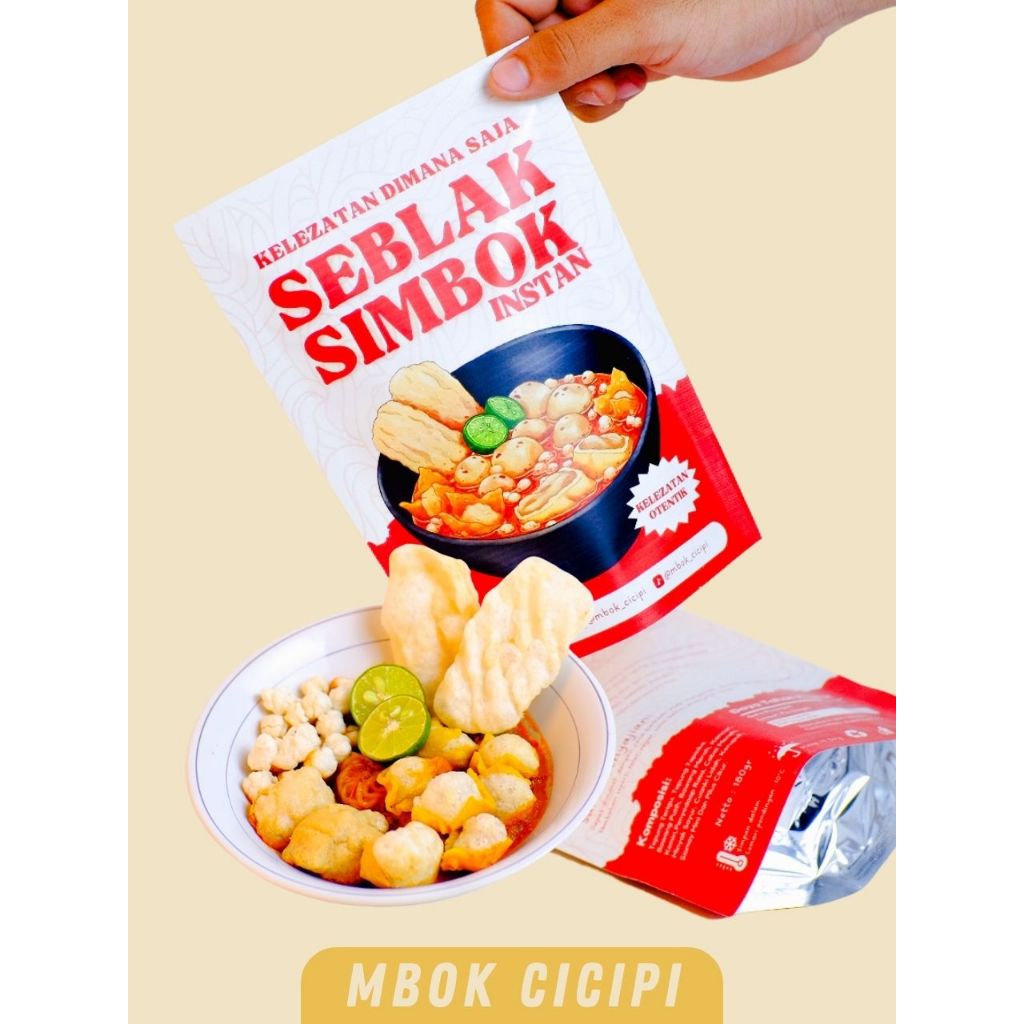 

MBOK CICIPI - SEBLAK SIMBOK INSTANT
