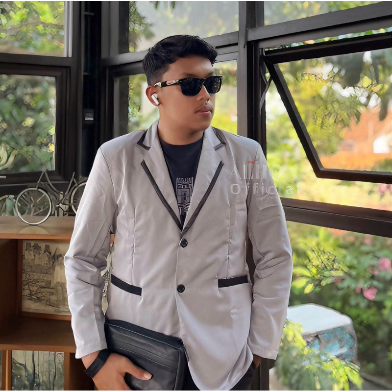 Jas Almamater | OSIS Sekolah Abu List Hitam | JAS ALMAMATER PRODUKSI SENDIRI TERMURAH