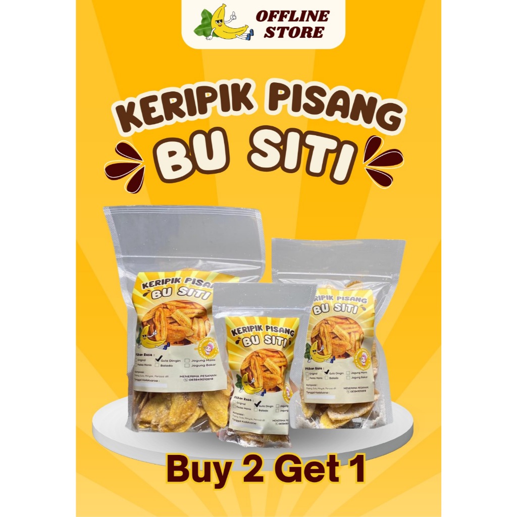 

Keripik Pisang Bu Siti Promo