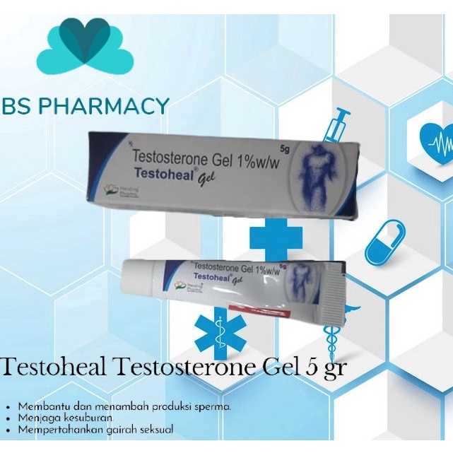 

Testoheal Testosterone Gel 5 gr u B5C7