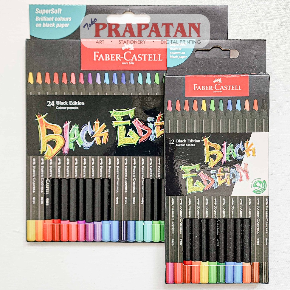

Pensil Warna Faber Castell Black Edition Color Pencil f A5X7