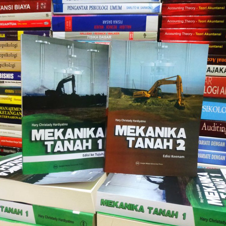 Paket MEKANIKA TANAH 1 DAN 2  Hary Christady Hardiyatmo x V8W2