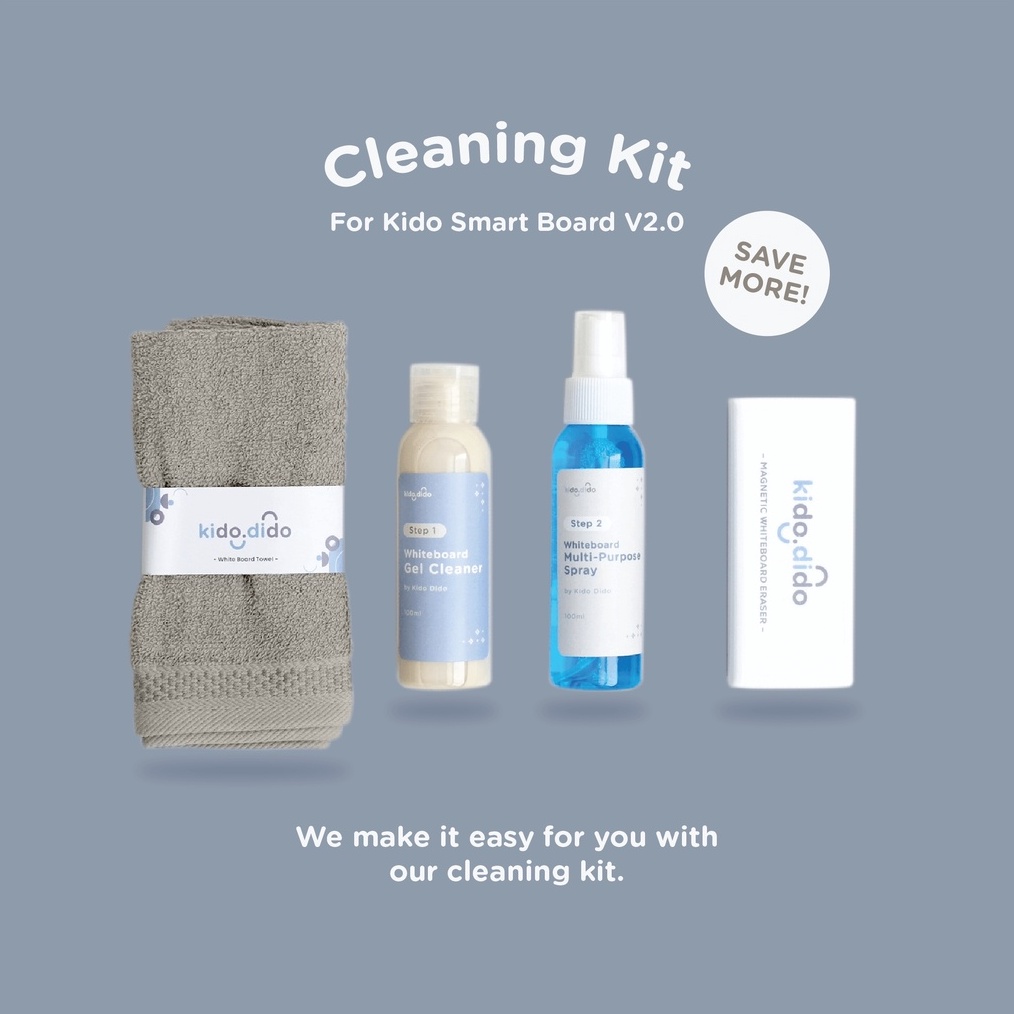 

Cleaning Kit for Kido Smart Board V2 l C1E3