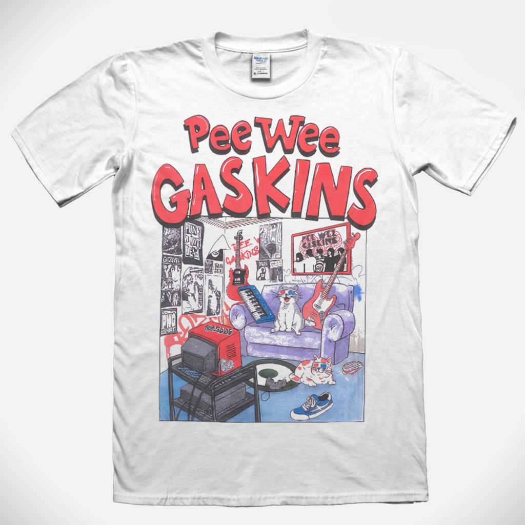 Rockgear T-Shirt PeeWeeGaskins PWG x GOZEAL - Bed Rooms | Kaos musik | Kaos band |