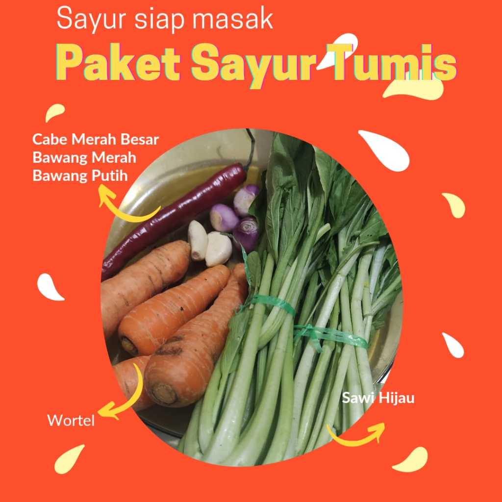 

paket sayur tumis sawi hijau pasar online makassar