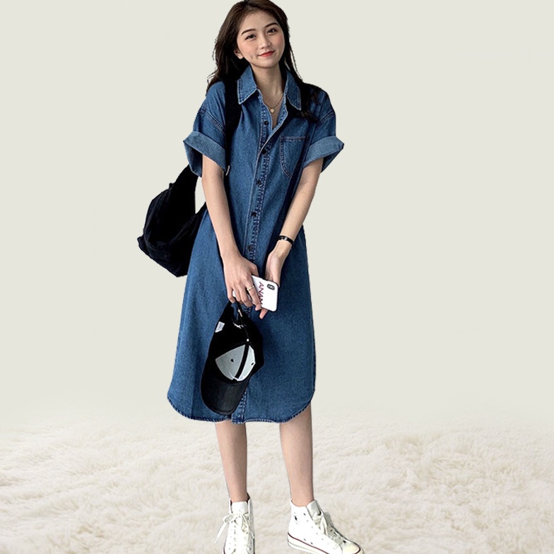 KODE C64I Dress Denim Midi Dress Jeans Dress Denim Midi Dress Jeans Dress Dress Jeans Jeans Denim Dr