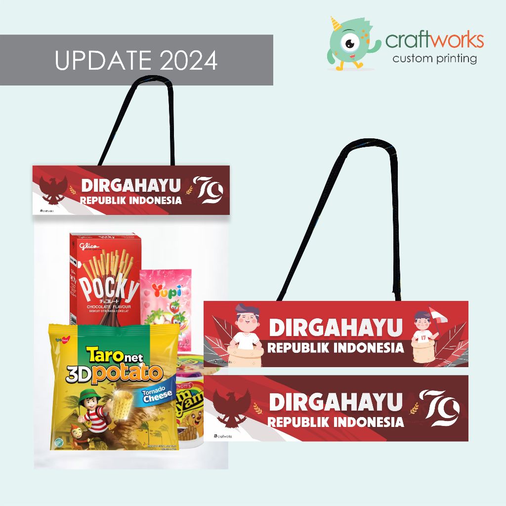 

BINGKISAN SNACK BAG 17 AGUSTUS / GOODIE BAG - READY STOCK