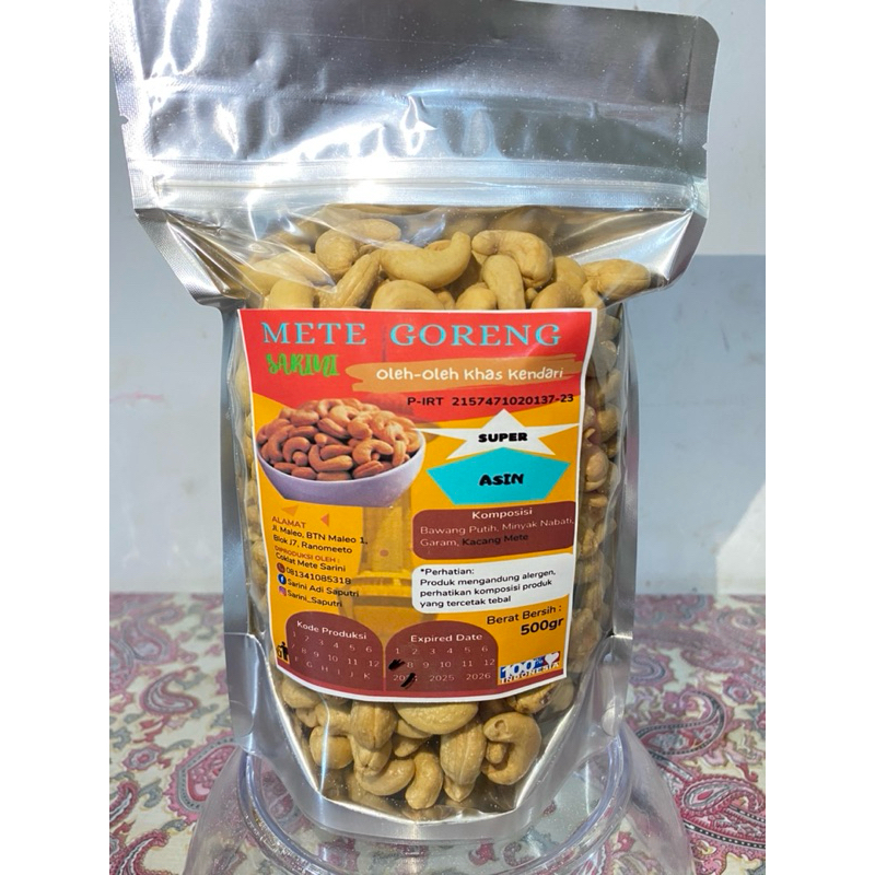 

Mete Goreng Rasa Asin 500gr