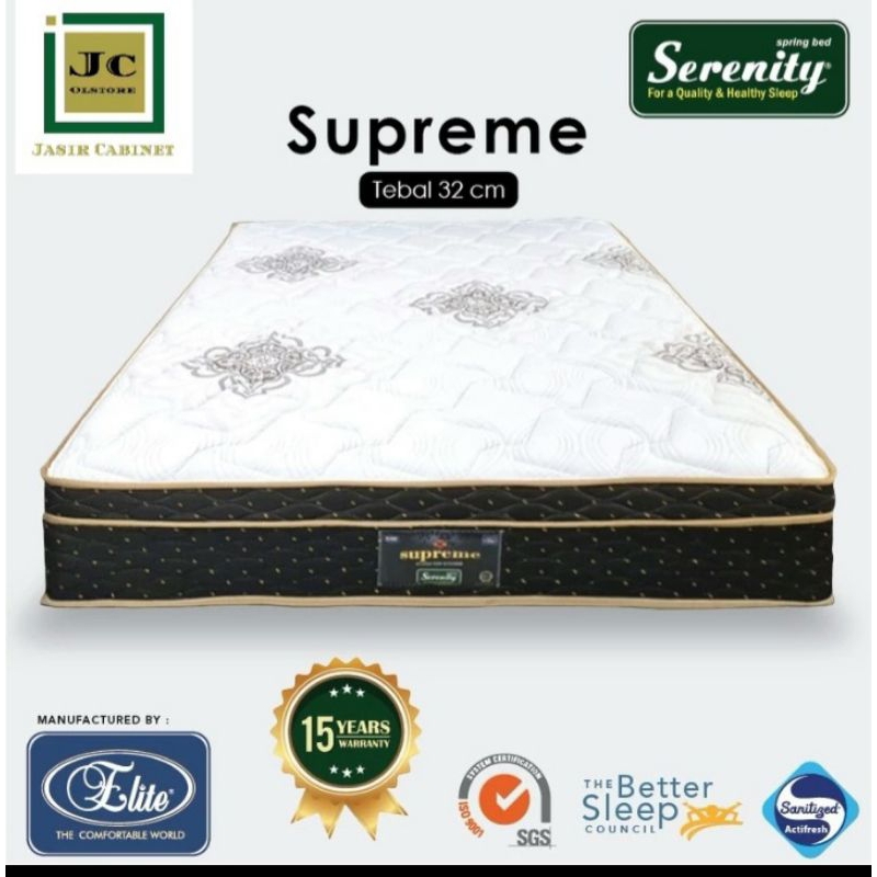 Springbed Serenity Elite Supreme//Size 90-180