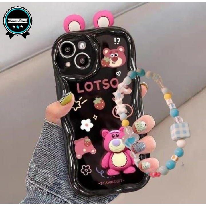 GL049 Premium Case Melting Pinky Lotso Bracelet Softcase / Casing Hp For Samsung J2 Prime A56 A26 A0