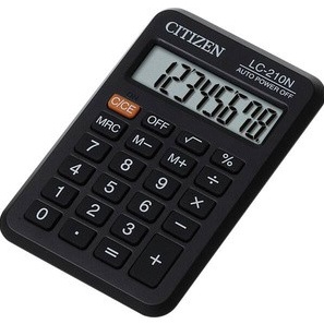 

LUAR BIASA CITIZEN LC21N Kalkulator Pocket