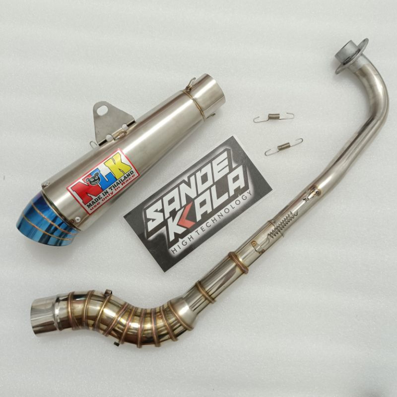 Knalpot racing ekzos HONDA EX5 WAVE 100 WAVE 110 WAVE 125 DASH 110 DASH 125 DREAM