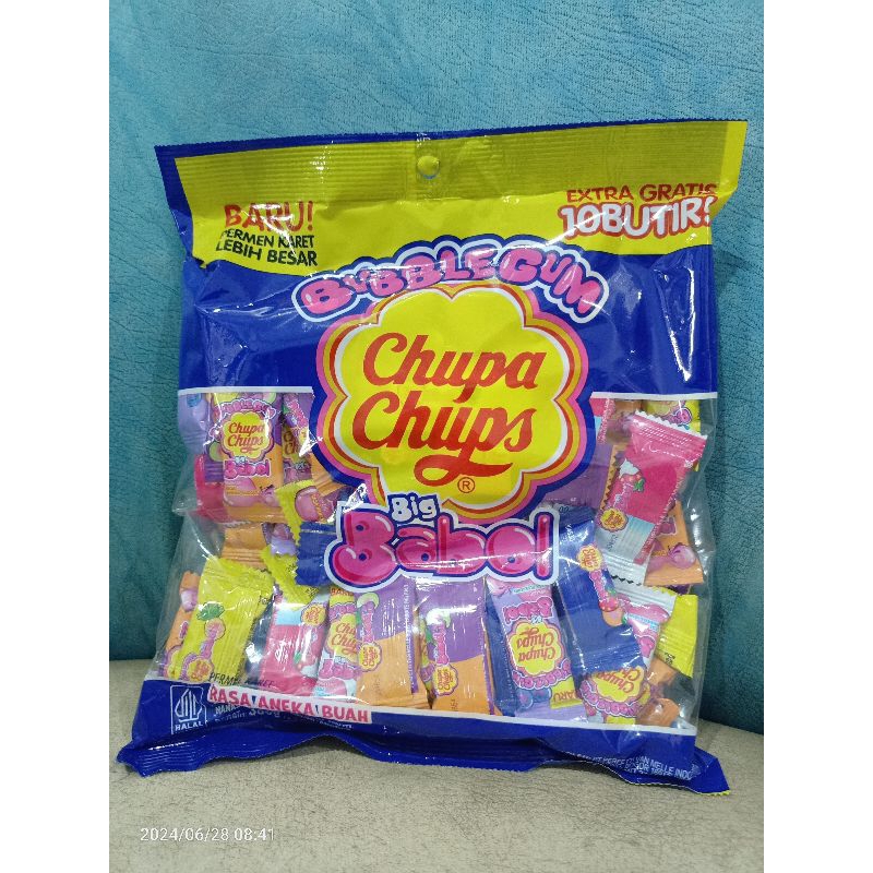 

Permen Karet Bigbabol Chupa Chups / Big Babol isi 100 pcs (Mix 5 Rasa)