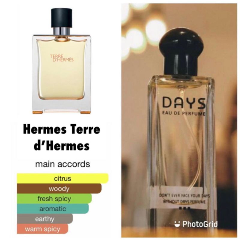 DAYS PARFUME inspired by Hermes Terre D'Hermes