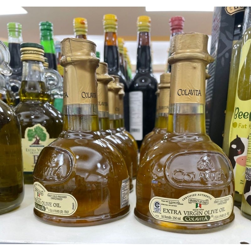 

extra virgin olive oil minyak zaitun colavita 250ml