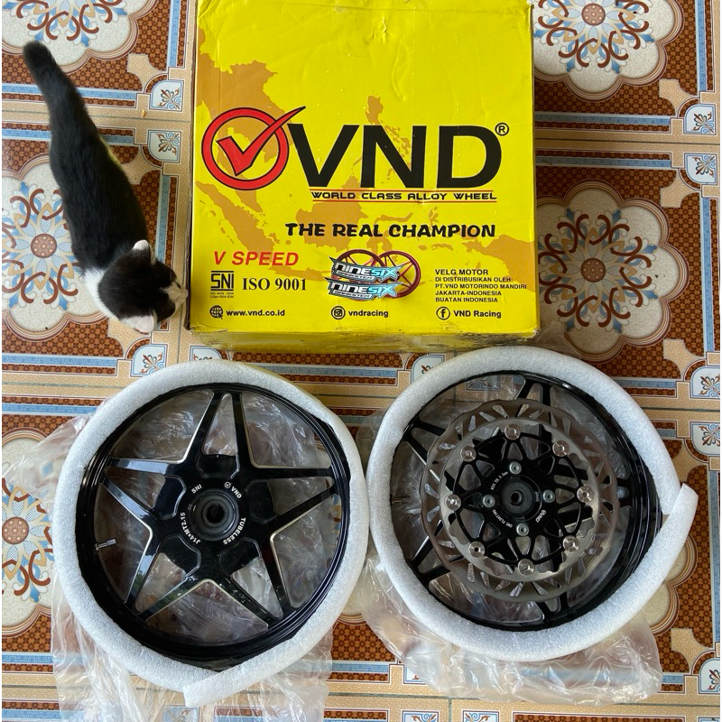 VELG VND BINTANG BLACK SECOND