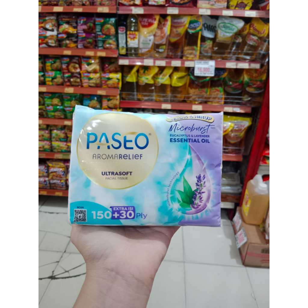 TISSUE PASEO AROMA RELIEF 60S