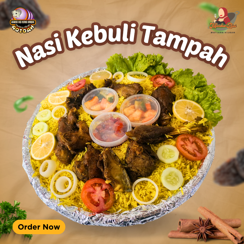 

NASI KEBULI TAMPAH - LEZAT SIAP SANTAP