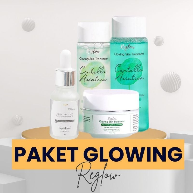 REGLOW SKINCARE  GLOWING SKIN TREATMENT BPOM BUMIL BUSUI SKINCARE UNISEX
