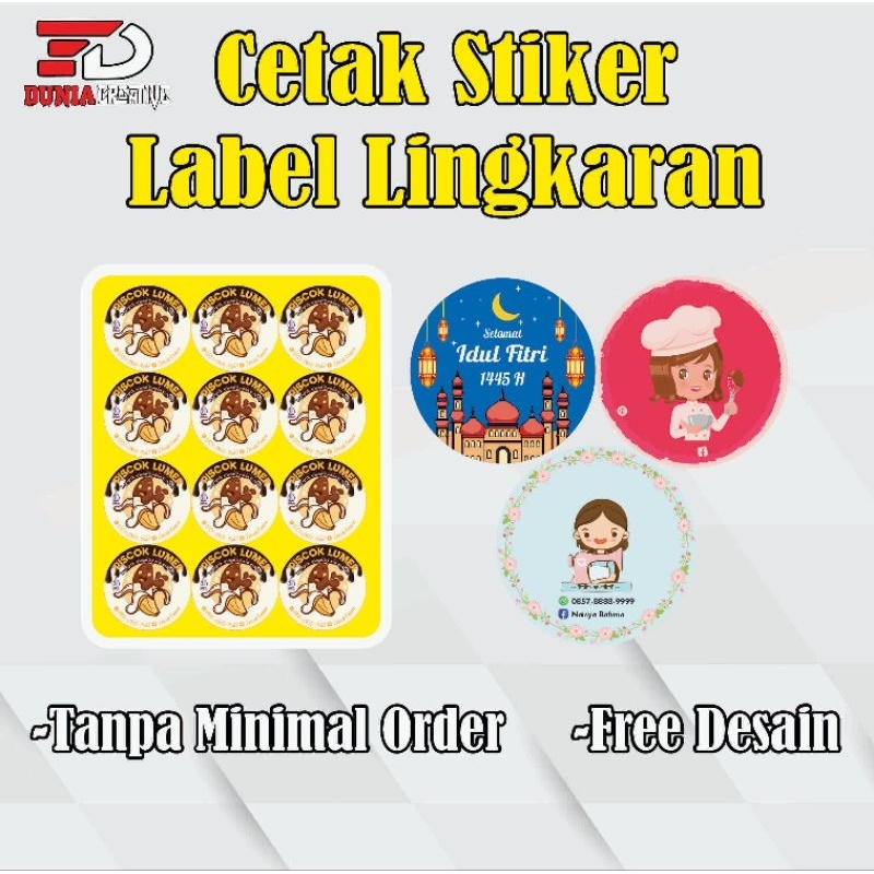

Stiker Label Olshop / Stiker Kemasan Makanan Murah Tanpa Minimal Order