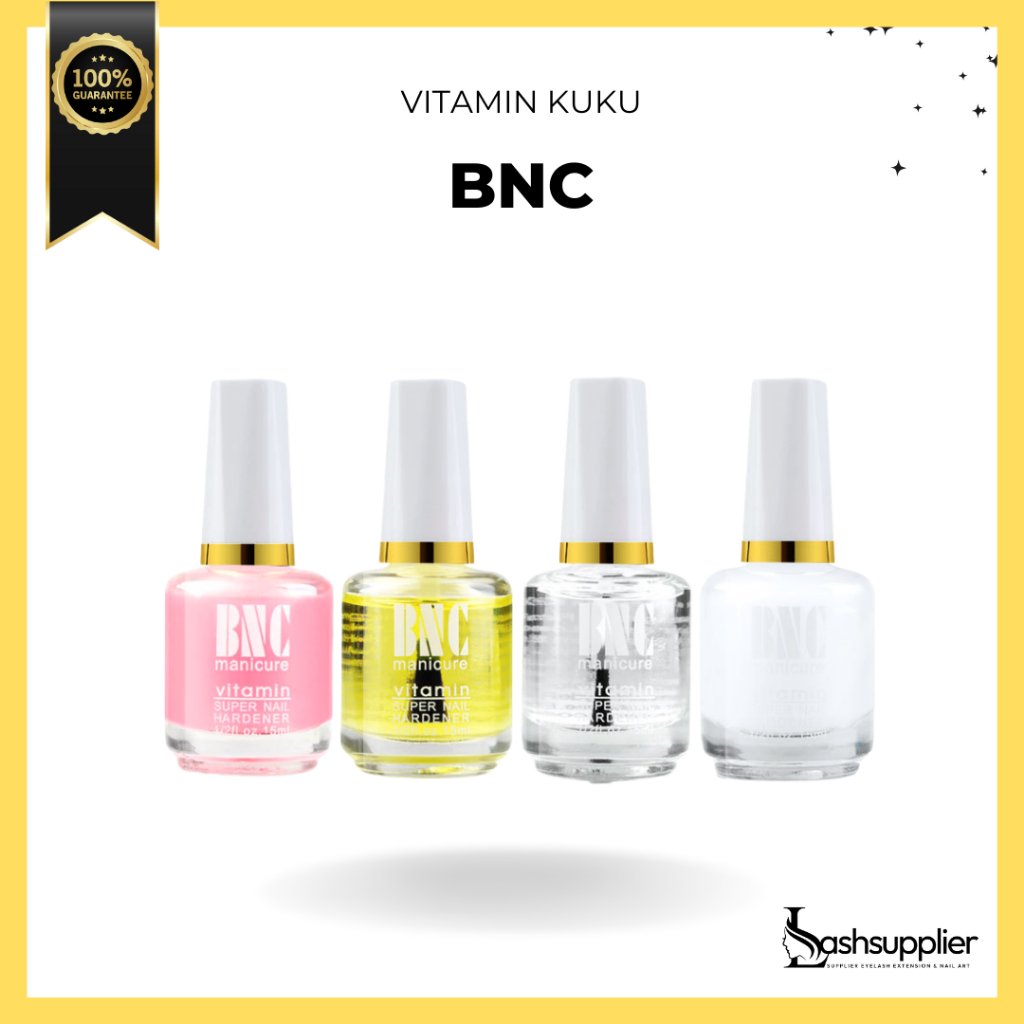 BNC Nail Oil Hardener Softener Minyak Vitamin Kuku 15ml