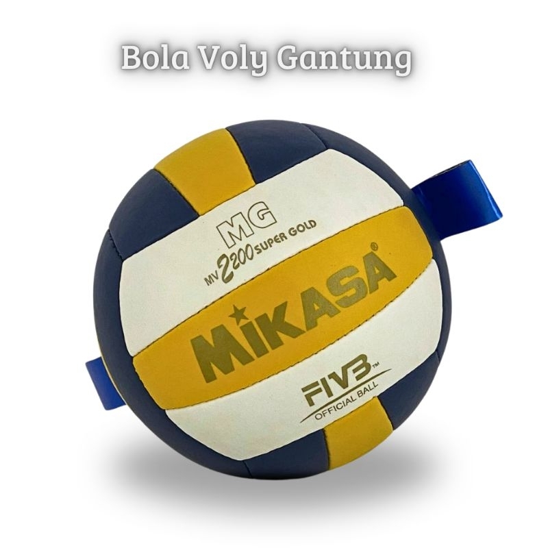 MIKASA Bola Volly Gantung Bola Volly Voli Voly Latihan Bola Voly Setter MIKASA SUPERGOLD Size 5