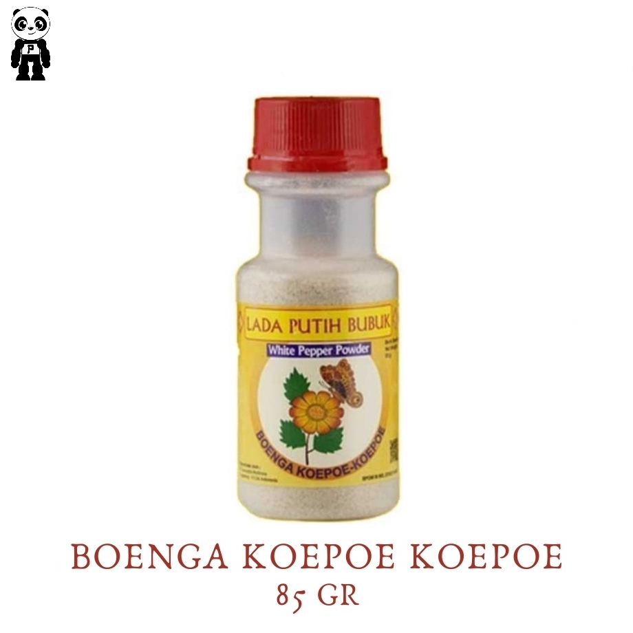 

Lada Putih Boenga Koepoe 85g Merica Bubuk Bunga Kupu