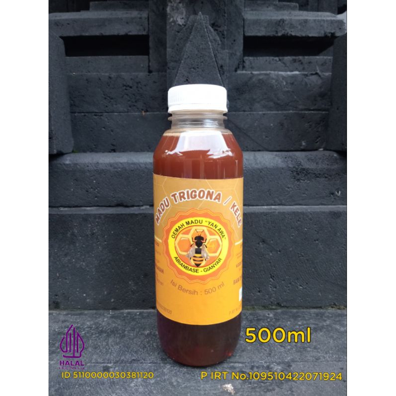 

Madu Trigona/Kele-Kele raa asam manis murni tanpa campuran 500ml