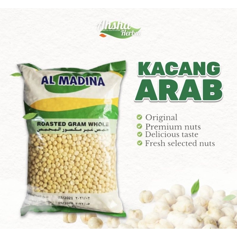 

Al Madinah Kacang Arab Kemasan 250gr, 500gr dan 1kg