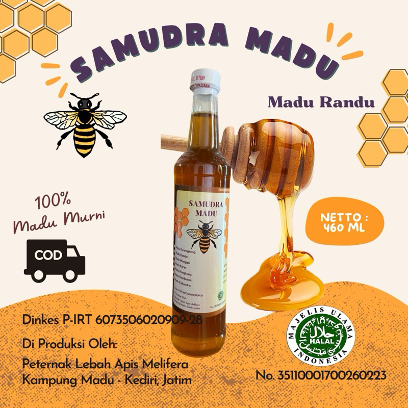 

Madu Murni Madu Randu Samudra Madu 460ML