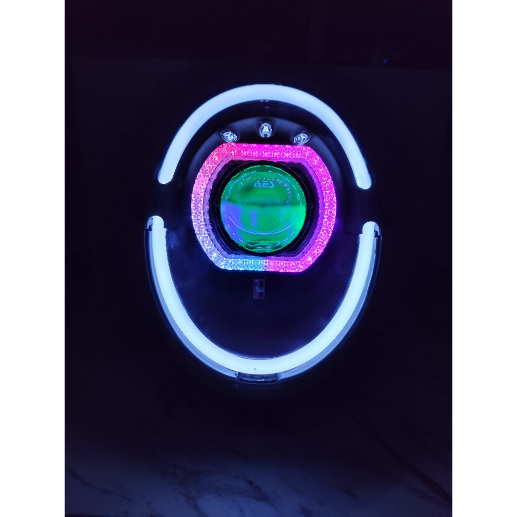 LAMPU DEPAN SCOOPY 2017-2019 BILED AES TURBO TIR