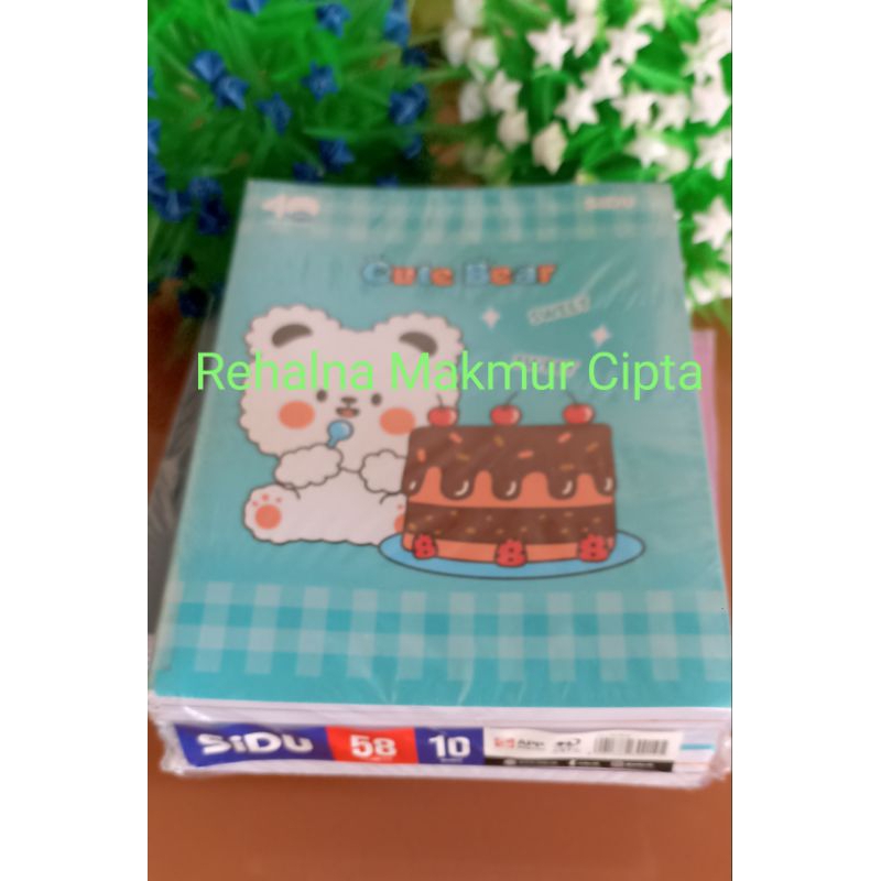 

Buku Tulis SIDU isi 58 Lembar 1Pcs