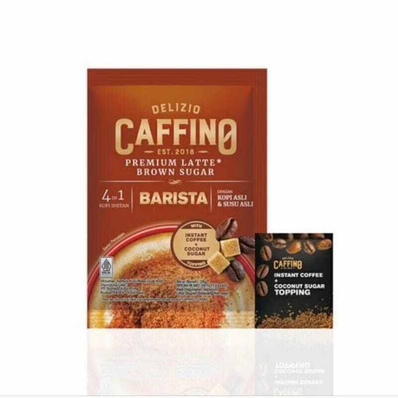 

caffino kopi premium latte 4 in 1 brown sugar pck 9x25gr