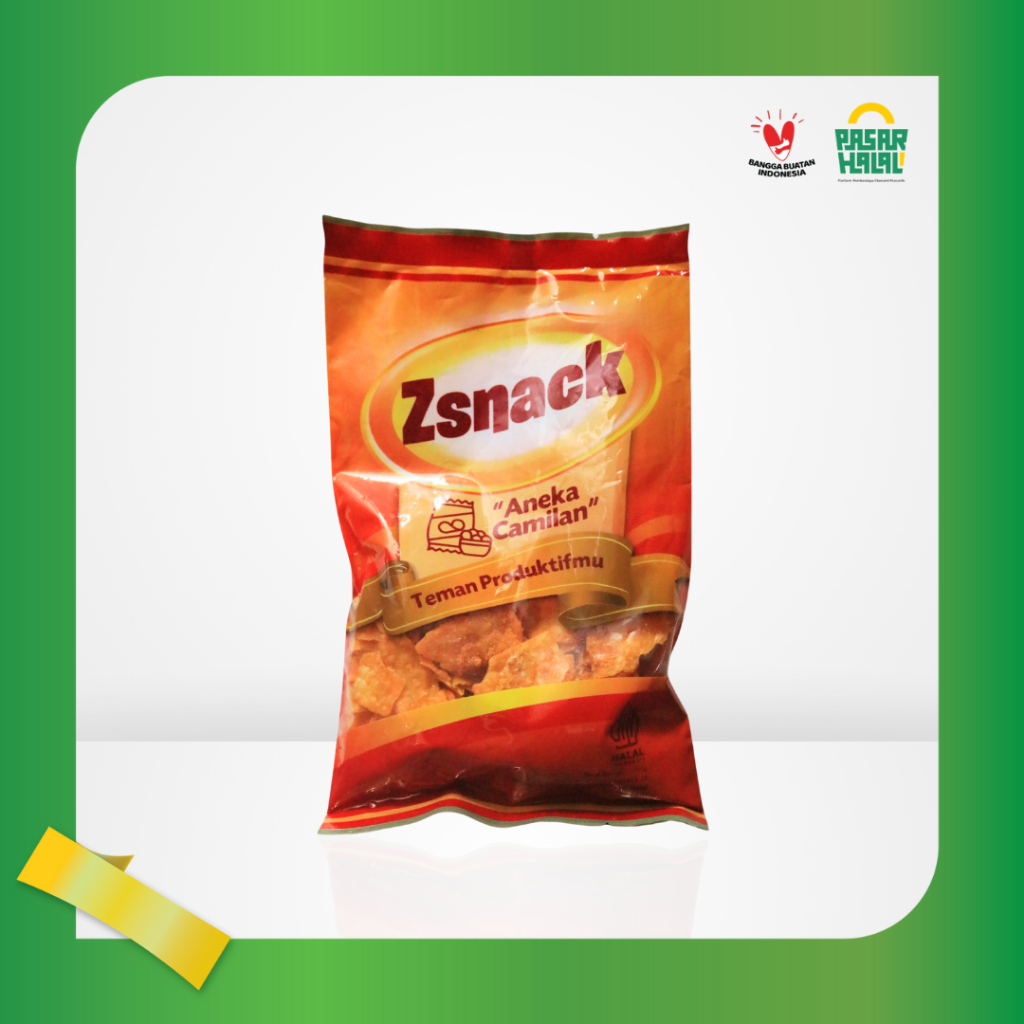 

Z Snack Kripik Keripik Singkong - Keripik Singkong Asin Gurih - Original