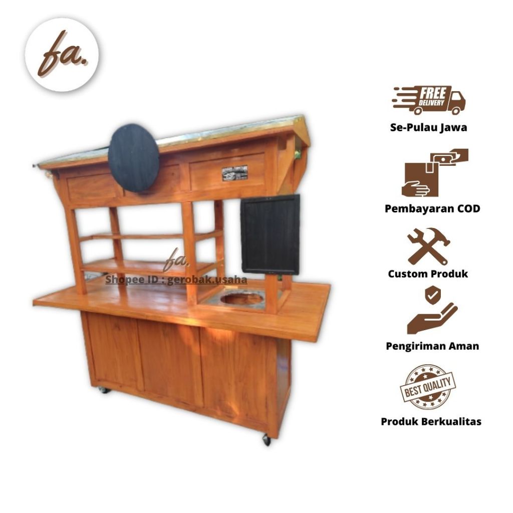 Booth Minuman Kekinian Model 2