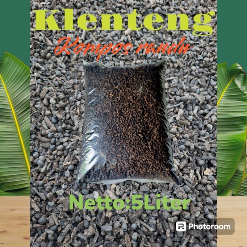 pupuk Klenteng / Kompos klenteng (randu) Kemasan 5Liter