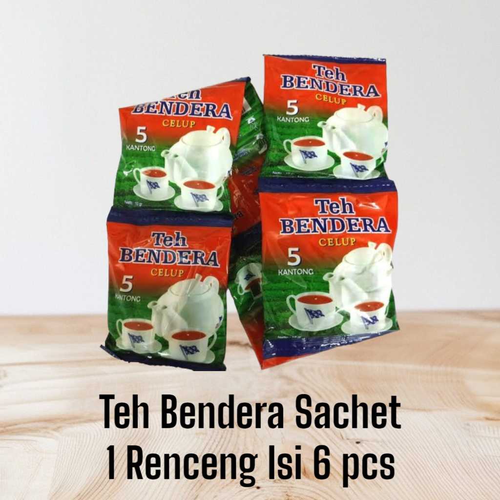 

TEH BENDERA CELUP / KOTAK / RENCENG / MINUMAN / TEH