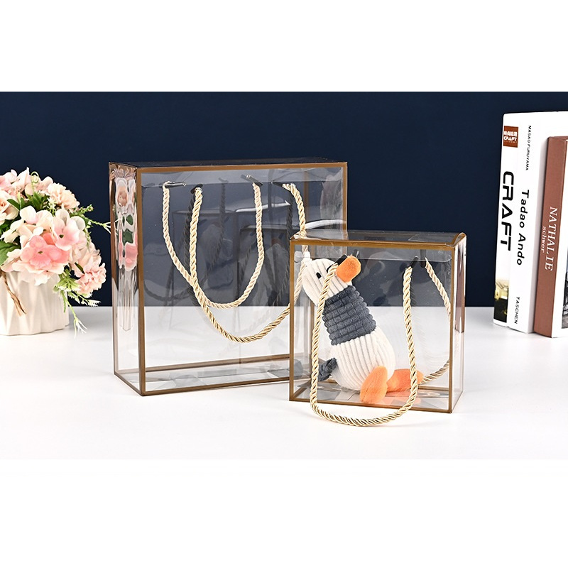 

Kotak Plastik Mika Gagang Tali | Kotak Kado Hampers | Kotak Souvenir | Kotak Bingkisan | Kotak Kado