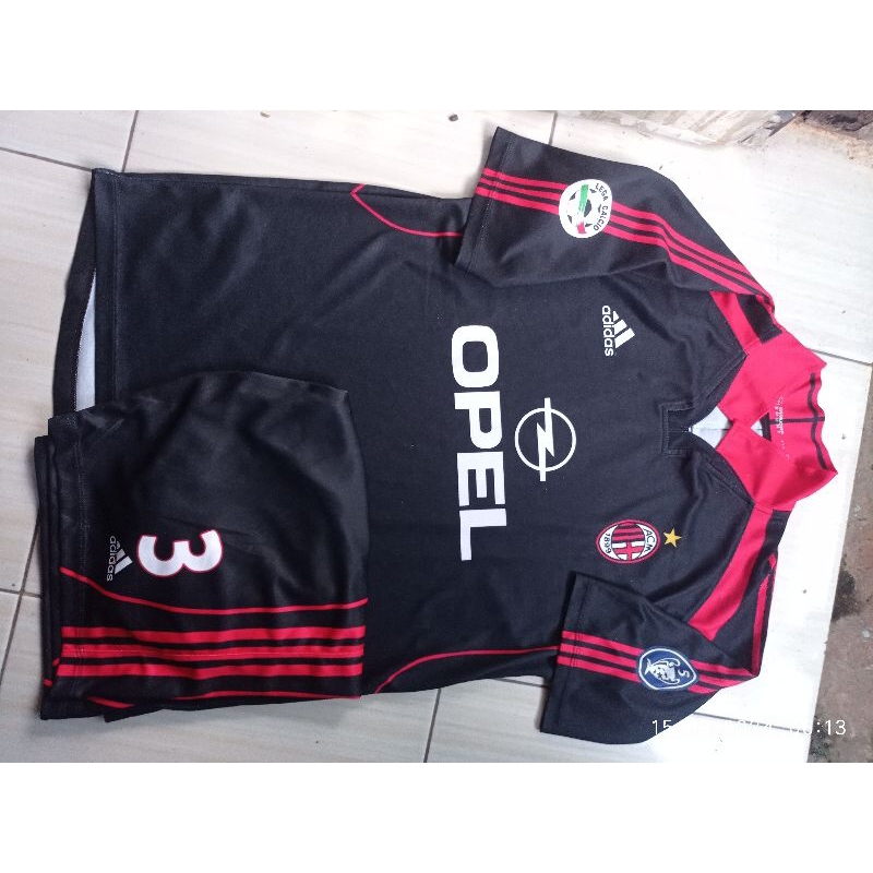Ac Milan Hitam Tahun 2000 Size 72*52